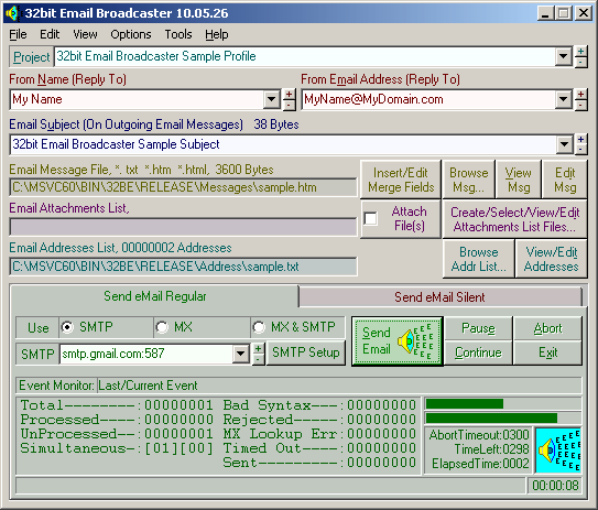 32bit Email Broadcaster e9.53.01