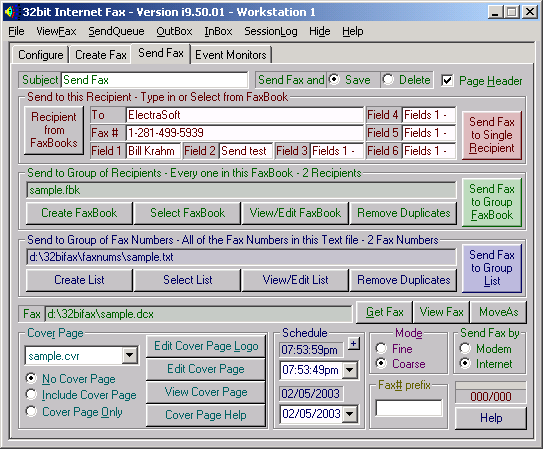 32bit Internet Fax i9.53.01