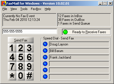 FaxMail for Windows - Send and Receive fax